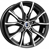 K&K Твист 7.5x17 5*108 ET45 DIA67.1 Алмаз черный Литой
