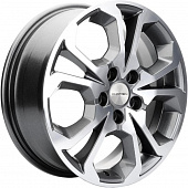 Khomen KHW 1711 6.5x17 5*114.3 ET50 DIA64.1 F-Silver Литой