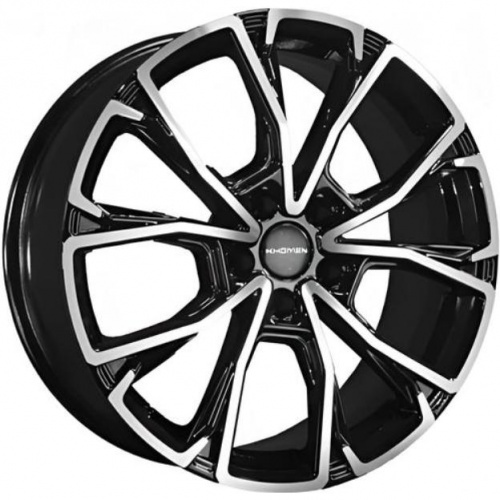 Khomen KHW 1907 7.5x19 5*108 ET52 DIA60.1 Black Литой