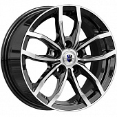 K&K Фрост 6.5x15 5*114.3 ET42 DIA67.1 Алмаз черный Литой