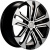 Khomen KHW 1803 7x18 5*114.3 ET50 DIA54.1 Black-FP Литой Khomen KHW 1803 7x18 5*114.3 ET50 DIA54.1 Black-FP Литой